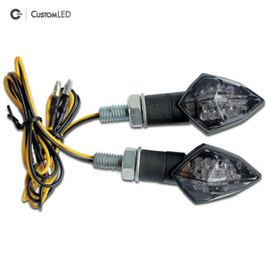 Motorcycle LED Blinkers - Compact Universal Fit - V1 (pair)