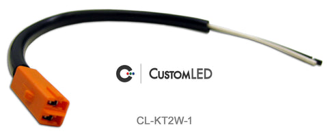 Kawasaki OEM Turn Signal Connectors, 2-Wire