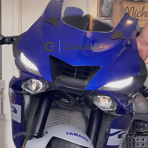 2017+ YZF-R6 DRL Blinker Mod - Plug and Play Blinker Genie by Custom LED