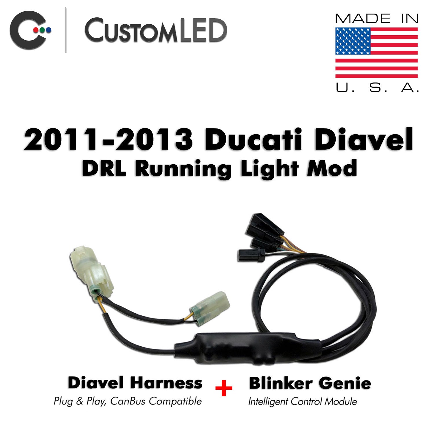 Ducati Diavel DRL Blinker Mod by Custom LED