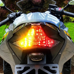 Feux arrière LED intégrés pour motos