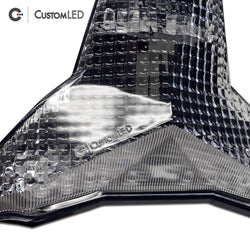 Kawasaki Ninja ZX-4R Blaster-X Integrated LED Tail Light for years 2023, 2024 & 2025 - Clear Lens