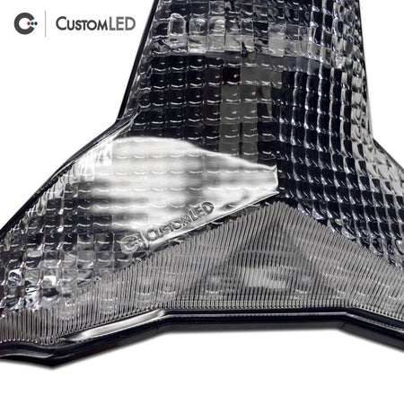 Kawasaki Ninja ZX-4R Blaster-X Integrated LED Tail Light for years 2023, 2024 & 2025 - Clear Lens