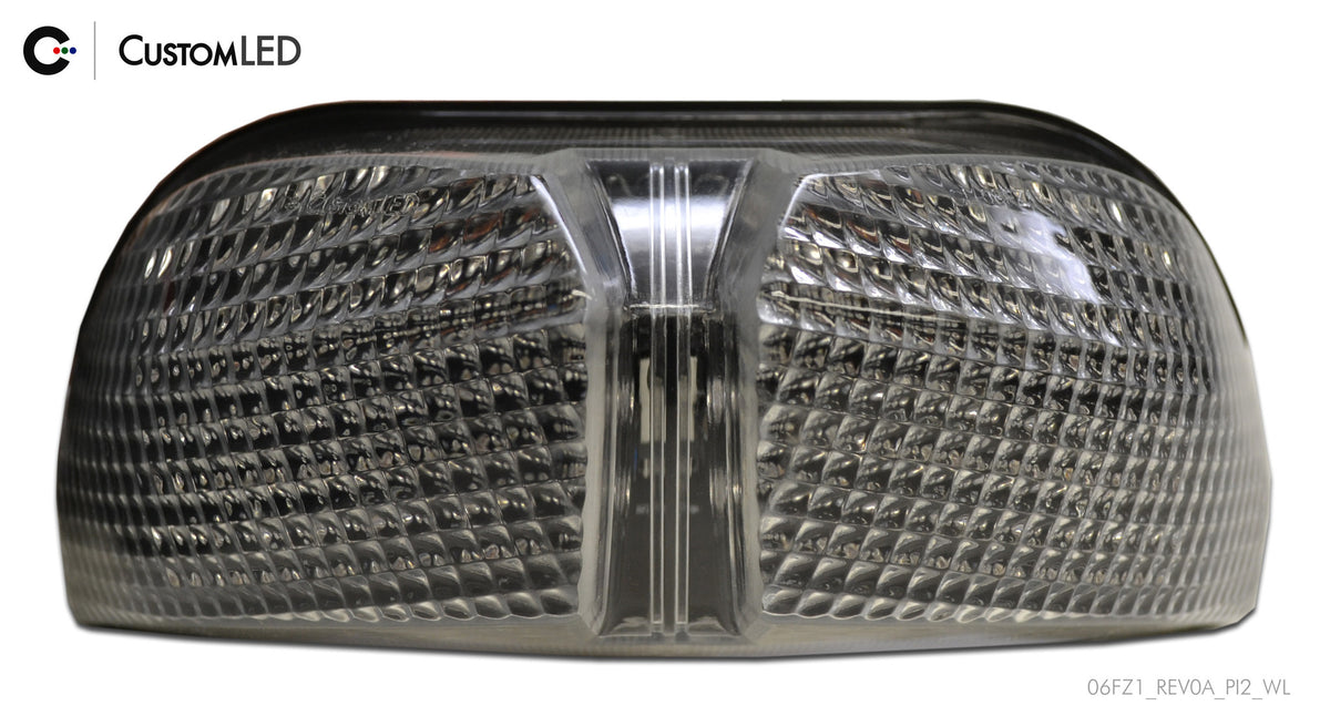 Yamaha FZ8 Blaster-X Feu arrière LED intégré pour les années 2011 2012 2013 par Custom LED