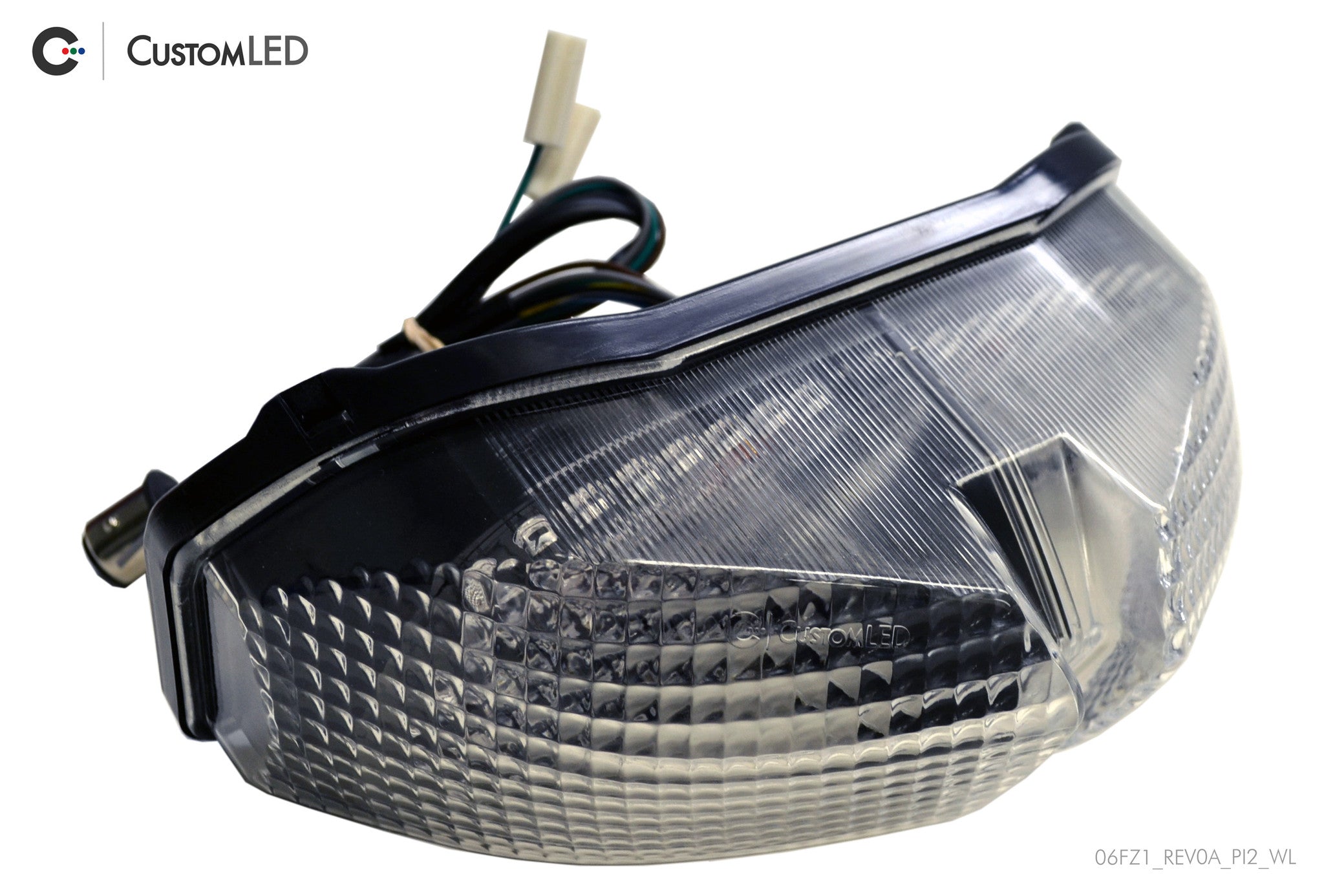Yamaha FZ8 Blaster-X Feu arrière LED intégré pour les années 2011 2012 2013 par Custom LED