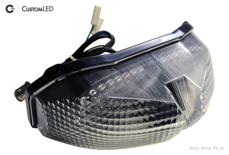 Yamaha FZ8 Blaster-X Feu arrière LED intégré pour les années 2011 2012 2013 par Custom LED
