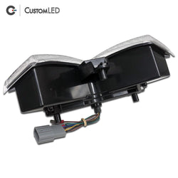 Kawasaki Ninja ZX-14R Blaster-X Feu arrière LED intégré pour les années 2006-2025 par Custom LED - Clear Lens
