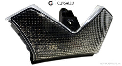 Kawasaki Ninja ZX-14R Blaster-X Feu arrière LED intégré pour les années 2006-2025 par Custom LED - Lentille transparente