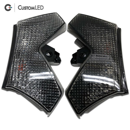 Kawasaki Ninja ZX-14R Blaster-X Feu arrière LED intégré pour les années 2006-2025 par Custom LED - Lentille transparente VS lentille fumée