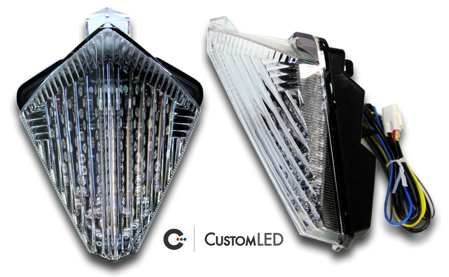 Yamaha YZF-R1 Blaster-X Feu arrière LED intégré pour les années 2007 2008 par Custom LED