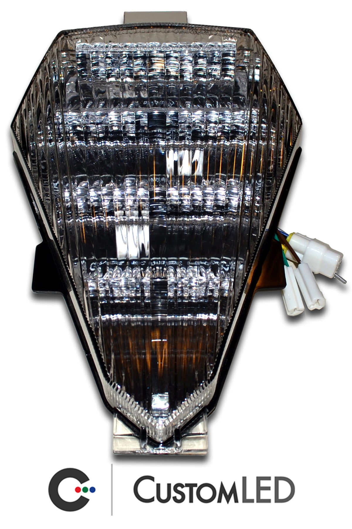 Yamaha YZF R6 Blaster-X Feu arrière LED intégré pour les années 2008 2009 2010 2011 2012 2013 2014 2015 2016 par Custom LED