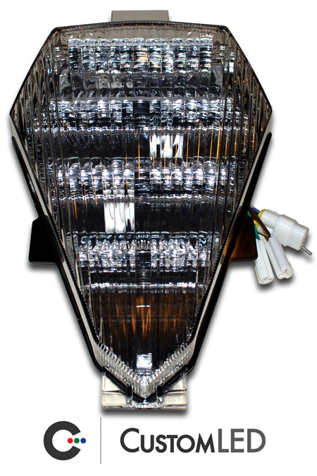 Yamaha YZF R6 Blaster-X Feu arrière LED intégré pour les années 2008 2009 2010 2011 2012 2013 2014 2015 2016 par Custom LED