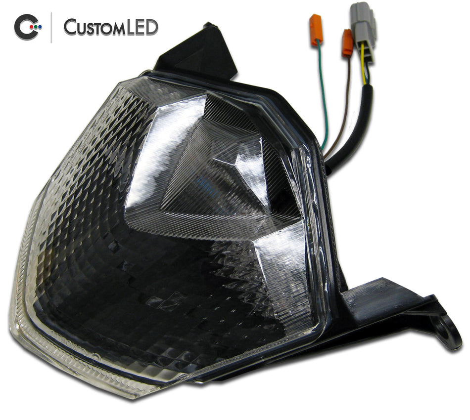 Kawasaki Ninja ZX-6R Blaster-X Feu arrière LED intégré pour les années 2009 2010 2011 2012 par Custom LED