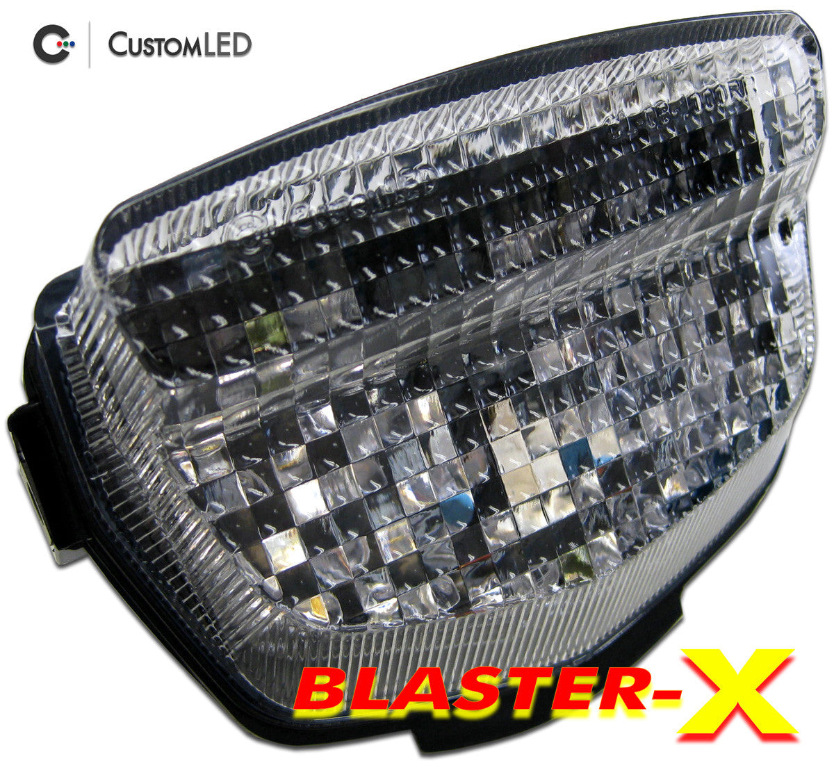 Honda CBR-1000RR Blaster-X Integrated LED Tail Light for years 2008-2016 - Clear Lens