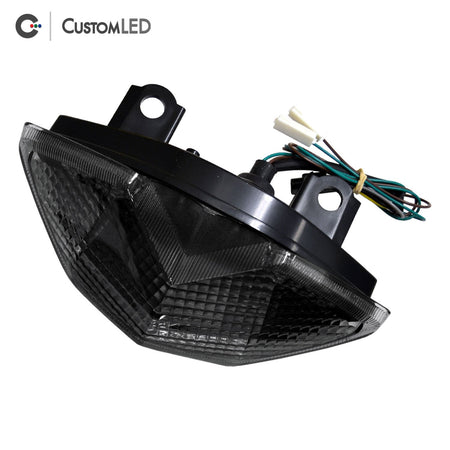 Kawasaki Z1000 Blaster-X Feu arrière LED intégré pour les années 2010 2011 2012 2013 par Custom LED - Smoked Lens