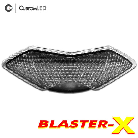 2022-2025 Kawasaki Versys 650 Blaster-X Integrated Tail Light by Custom LED - Clear Lens