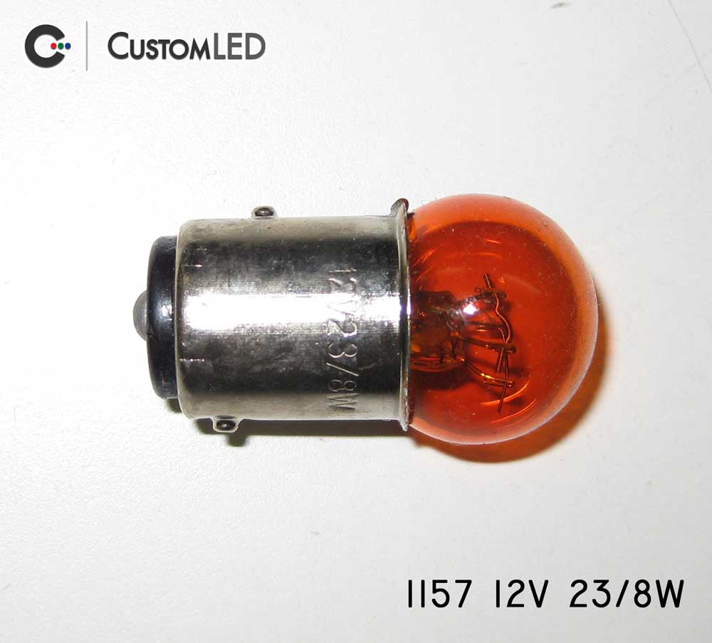 Automotive Amber 1157 Dual-Intensity Bulb | Custom LED