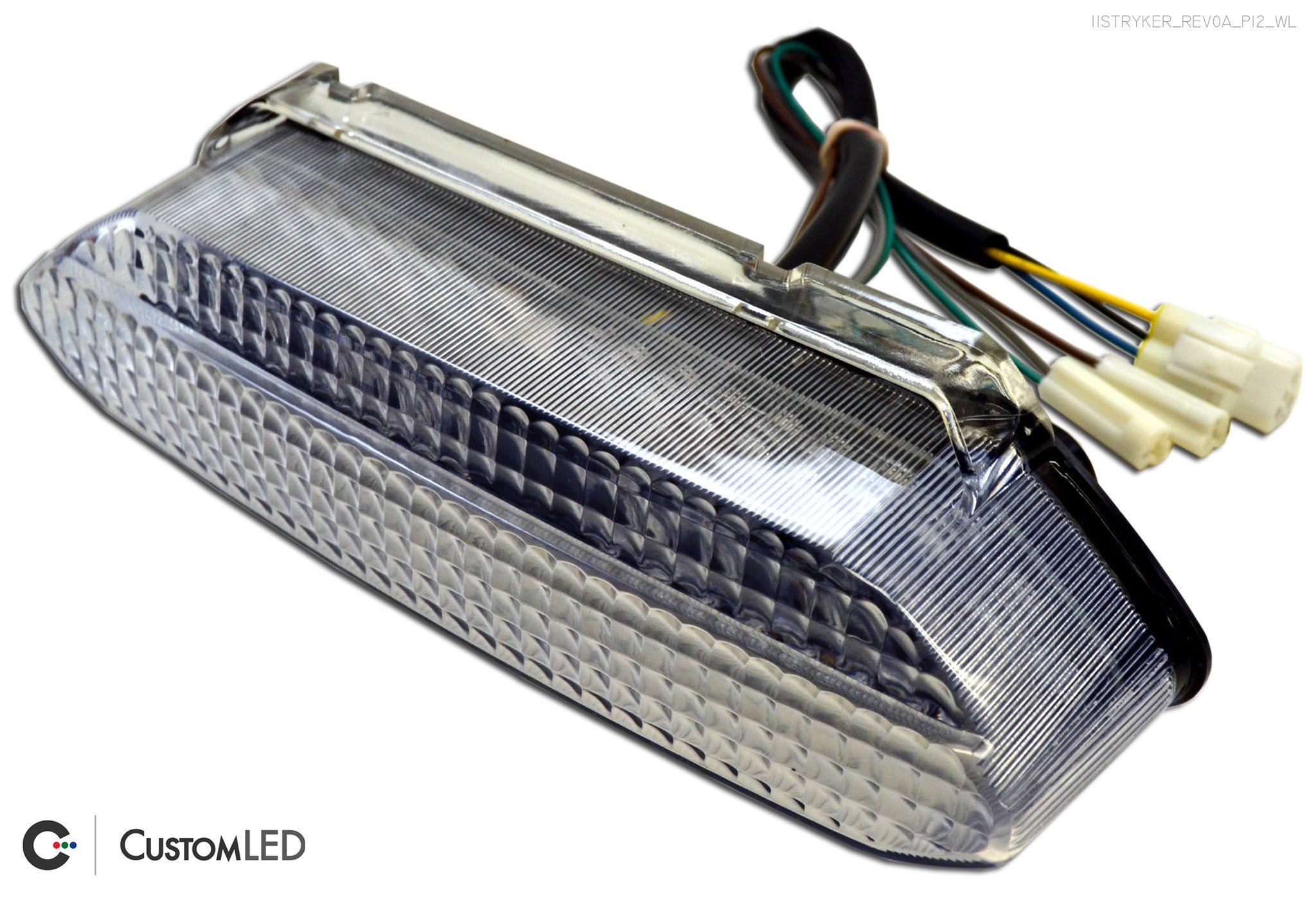 Yamaha Road Star Stryker Blaster-X Integrated LED Tail Light for years 2015, 2016, 2017 by Custom LED