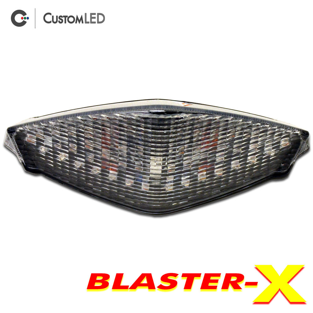 KTM 1290 Super Duke R Blaster-X Feu arrière LED intégré pour les années 2014-2019 - Lentille transparente
