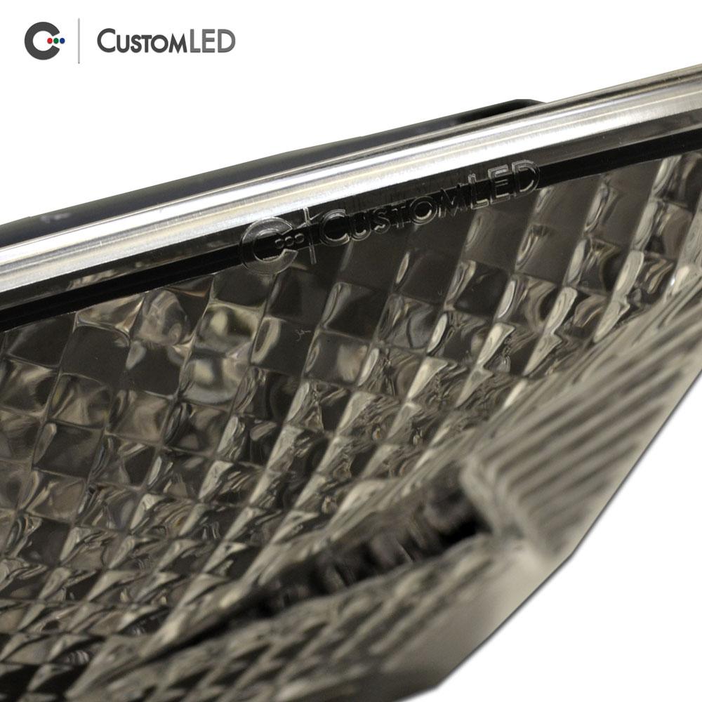 Kawasaki Ninja ZX-6R Blaster-X Integrated LED Tail Light for years 2013-2018 - Clear Lens