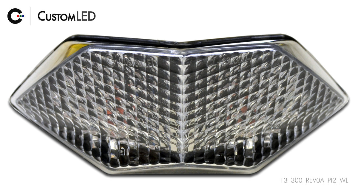 Kawasaki Ninja 300 Blaster-X Feu arrière LED intégré pour les années 2013 2014 2015 2016 2017 par Custom LED