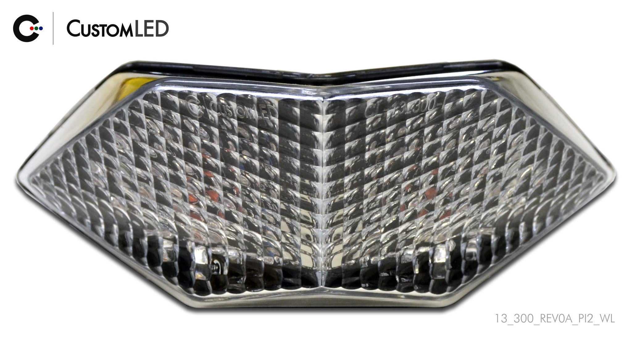 Kawasaki Ninja 300 Blaster-X Feu arrière LED intégré pour les années 2013 2014 2015 2016 2017 par Custom LED