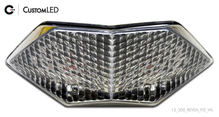 Kawasaki Ninja 300 Blaster-X Feu arrière LED intégré pour les années 2013 2014 2015 2016 2017 par Custom LED