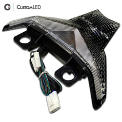 Kawasaki Z400 Blaster-X Integrated LED Tail Light for years 2019-2023 - Smoked Lens