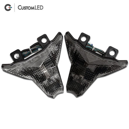 Ninja 400 Blaster-X Integrated LED Tail Light for years 2018-2024 - Clear VS Smoked Lens