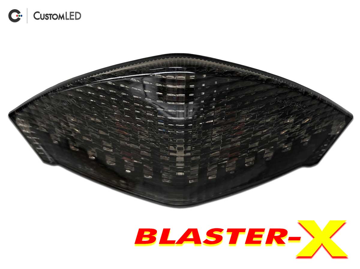 KTM 1290 Super Duke R Blaster-X fumé Feu arrière LED intégré pour les années 2014 2015 2016 2017 2018 2019 par Custom LED