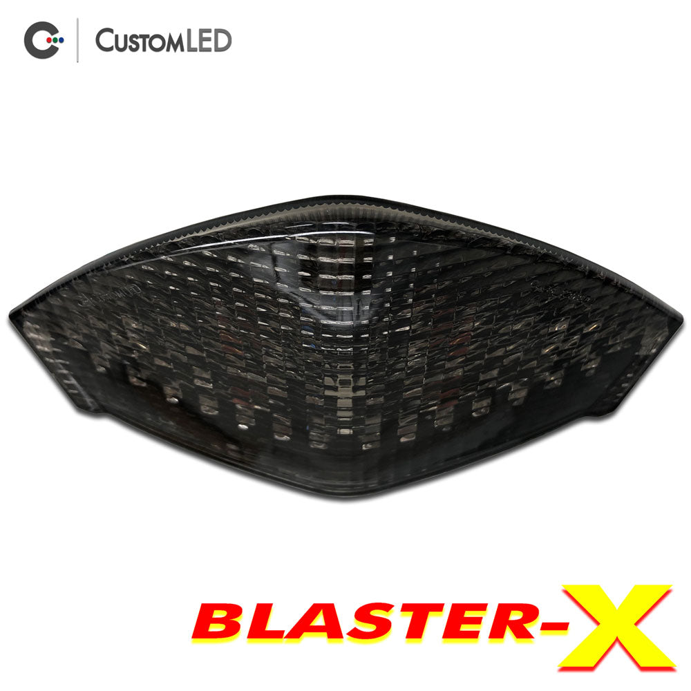 KTM 1290 Super Duke R Blaster-X Feu arrière LED intégré pour les années 2014-2019 - Lentille fumée