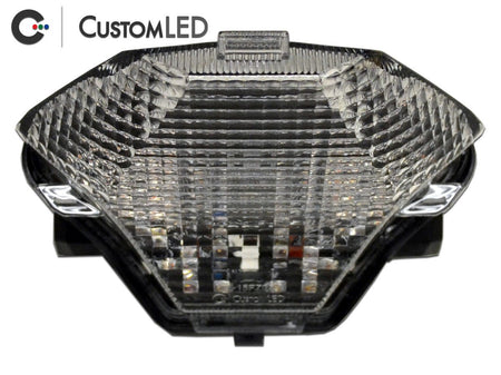 Yamaha FZ-07 Blaster-X Integrated LED Tail Light for years 2015, 2016 & 2017 by Custom LED - Clear Lens