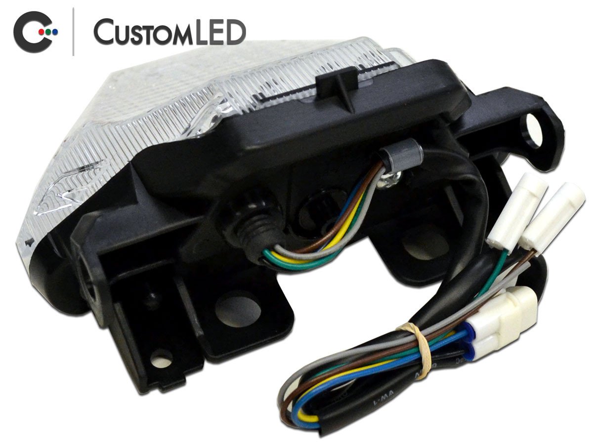 Yamaha FZ-07 Blaster-X Integrated LED Tail Light for years 2015, 2016 & 2017 by Custom LED - Clear Lens