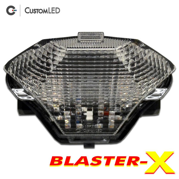 Yamaha FZ-07 Blaster-X Integrated LED Tail Light for years 2015, 2016 & 2017 by Custom LED - Clear Lens