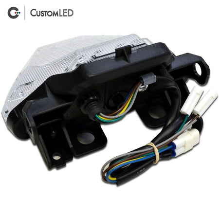 Yamaha FZ-07 Blaster-X Integrated LED Tail Light for years 2015, 2016 & 2017 by Custom LED - Clear Lens