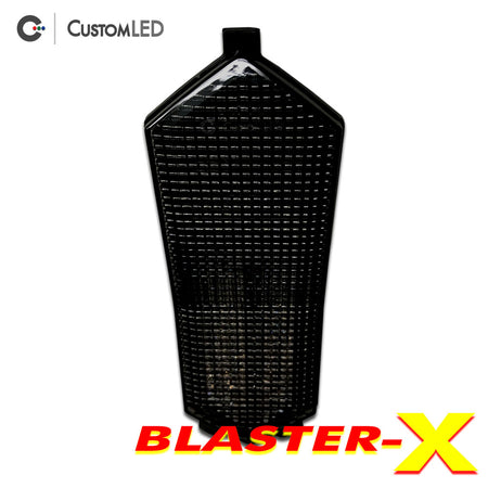 Yamaha YZF-R6 Blaster-X Integrated LED Tail Light for years 2017-2026 by Custom LED - Smoked Lens