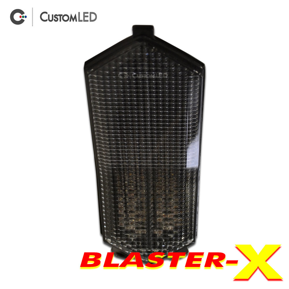 Yamaha YZF-R6 Blaster-X Integrated LED Tail Light for years 2017-2026 by Custom LED - Clear Lens
