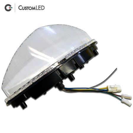 Yamaha Road Star Raider Blaster-X Feu arrière LED intégré pour les années 2015-2017 - Clear Lens