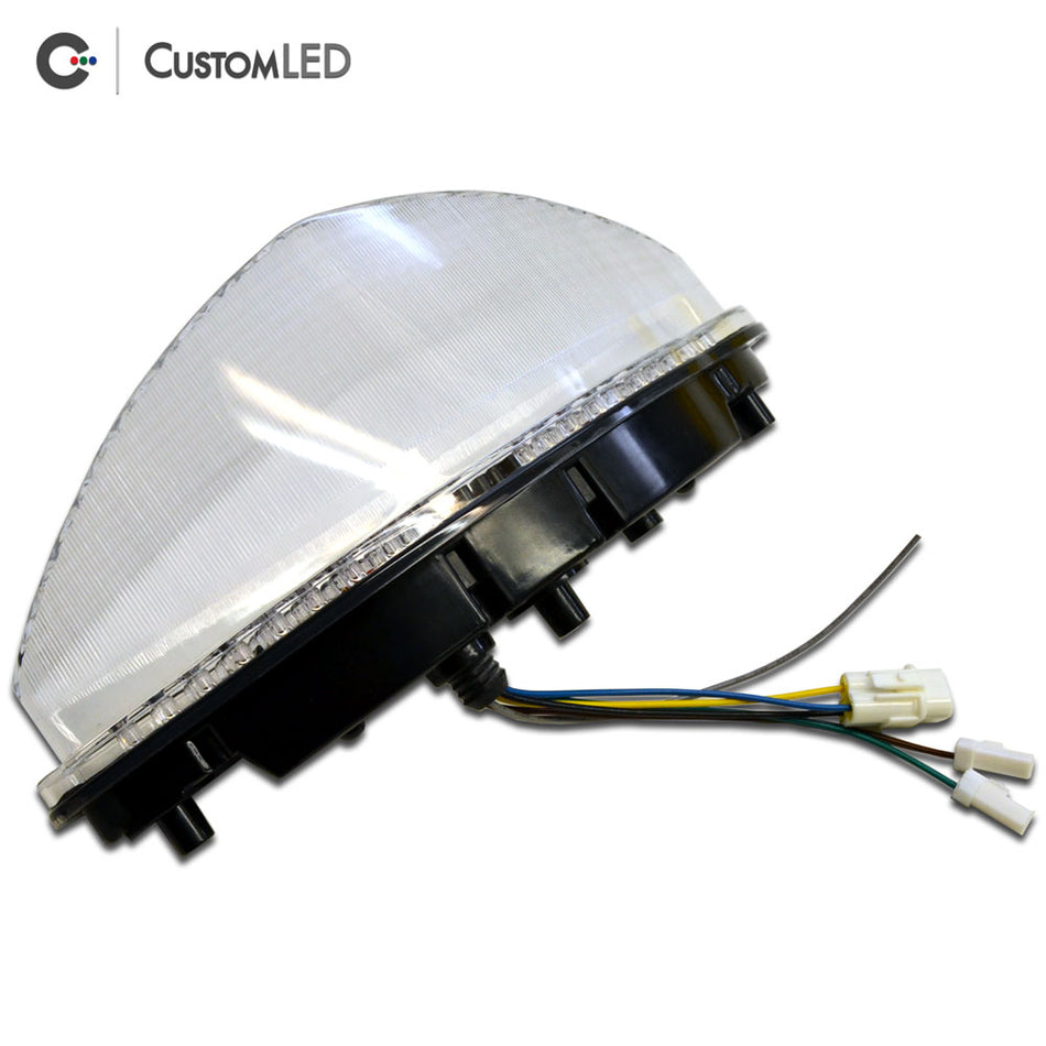 Yamaha Road Star Raider Blaster-X Feu arrière LED intégré pour les années 2015-2017 - Clear Lens