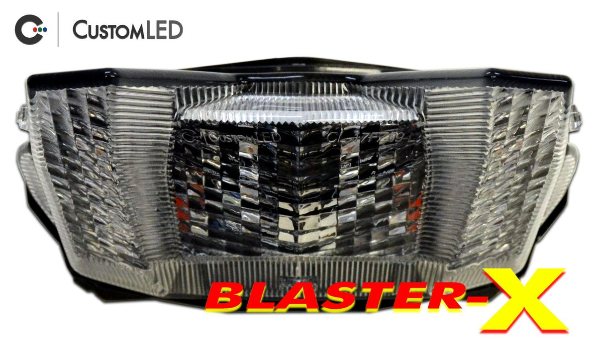 Yamaha MT-09 2017-2020 Blaster-X Feu arrière LED intégré - Lentille transparente