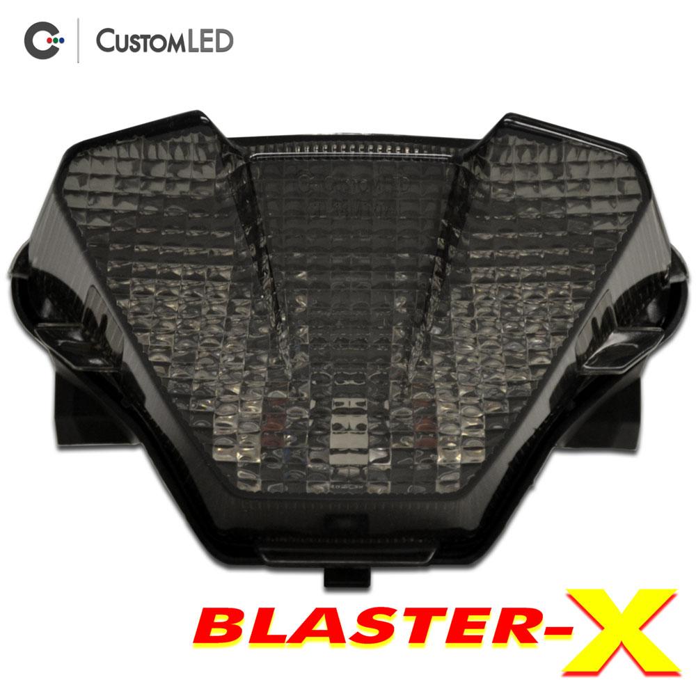 2021-2024 MT-07 Blaster-X Integrated LED Tail Light by Custom LED - Smoked Lens