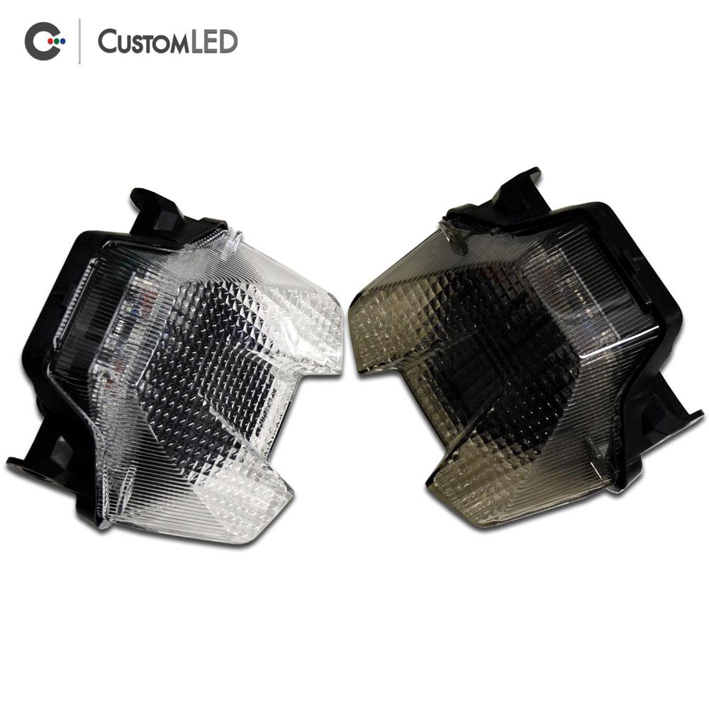 2021-2024 MT-07 Blaster-X Integrated LED Tail Light by Custom LED - Clear VS Smoked Lens