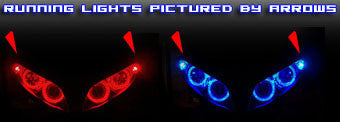 Automotive LED Replacement Bulbs size: 168, 194, T10, T11, T3-1/4 for 12VDC standard automotive voltage. Sold as a pair | Custom LED