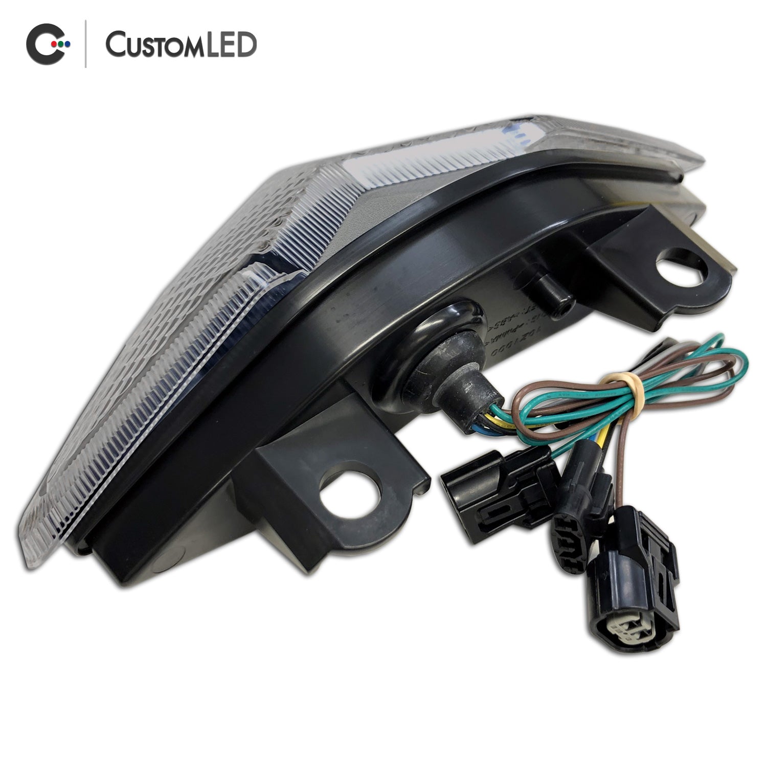 2022-2026 Kawasaki Versys 650 Blaster-X Integrated Tail Light by Custom LED - Smoked Lens