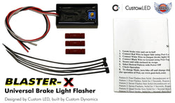 Brake Light Modulator: Universal Magic Strobes Brake Light Flasher for Motorcycles | Custom LED