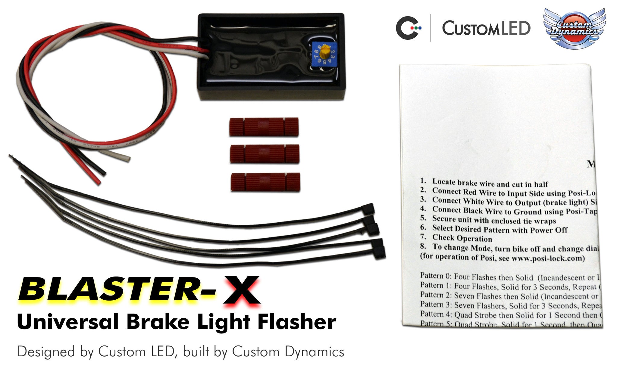 Modulateur de feu stop : Magic Strobes universel pour motos | Custom LED