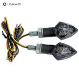 Custom LED Moto Clignotants LED - Compact Short Stalk - V1