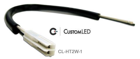 Connecteurs de clignotant OEM Honda, 2 fils (paire)