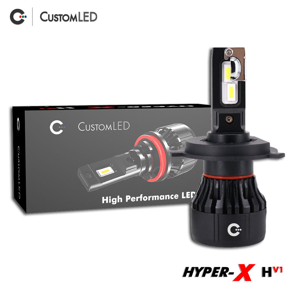 Ampoule LED H4, Ampoule De Phare Haute Luminosité Pour Moto Pour