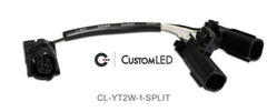 Connecteurs Y-Splitter pour clignotants OEM Yamaha, 2 fils (paire)